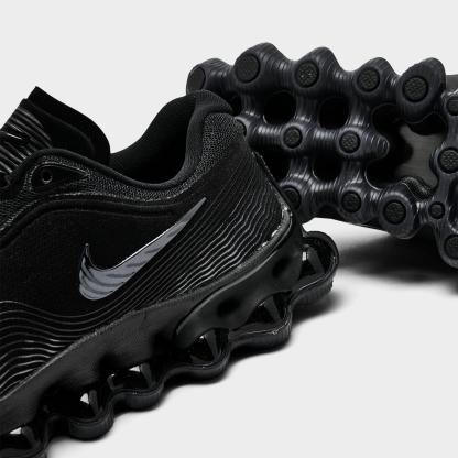 Big Kids' Nithtke Air Liquid Max Casual Shoes - Black/Anthracite/Black - Detail shot