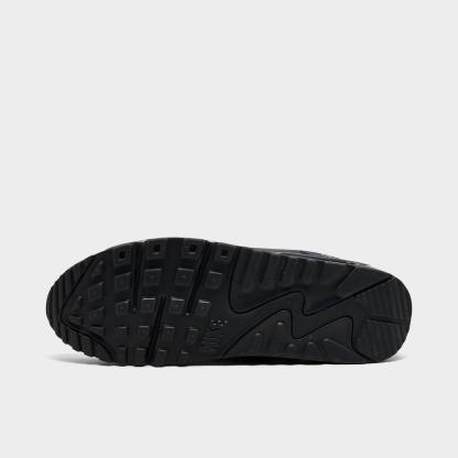 Men's Nithtke Air Max 90 Drift Casual Shoes - Anthracite/Cool Grey/Thunder Blue/Wolf Grey - Bottom view