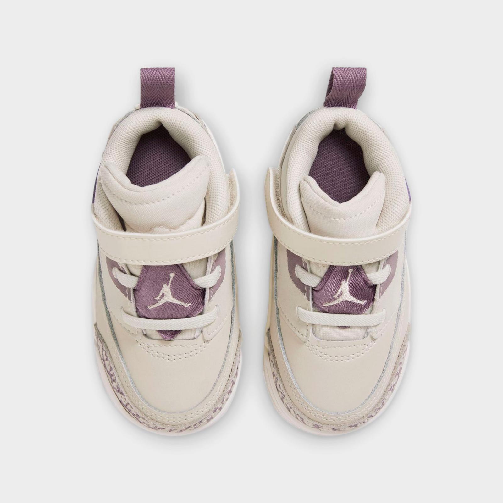 Kids' Toddler Jordan Spizike Low Casual Shoes - Legend Light Brown/Violet Dust/Sail/Crimson Tint - view 5