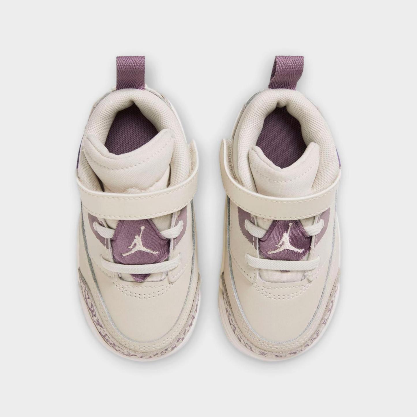 Kids' Toddler Jordan Spizike Low Casual Shoes - Legend Light Brown/Violet Dust/Sail/Crimson Tint - view 5