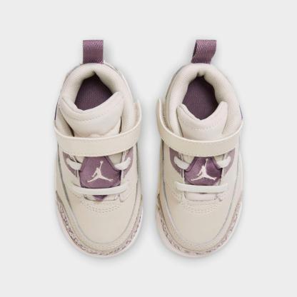 Kids' Toddler Jordan Spizike Low Casual Shoes - Legend Light Brown/Violet Dust/Sail/Crimson Tint - view 5