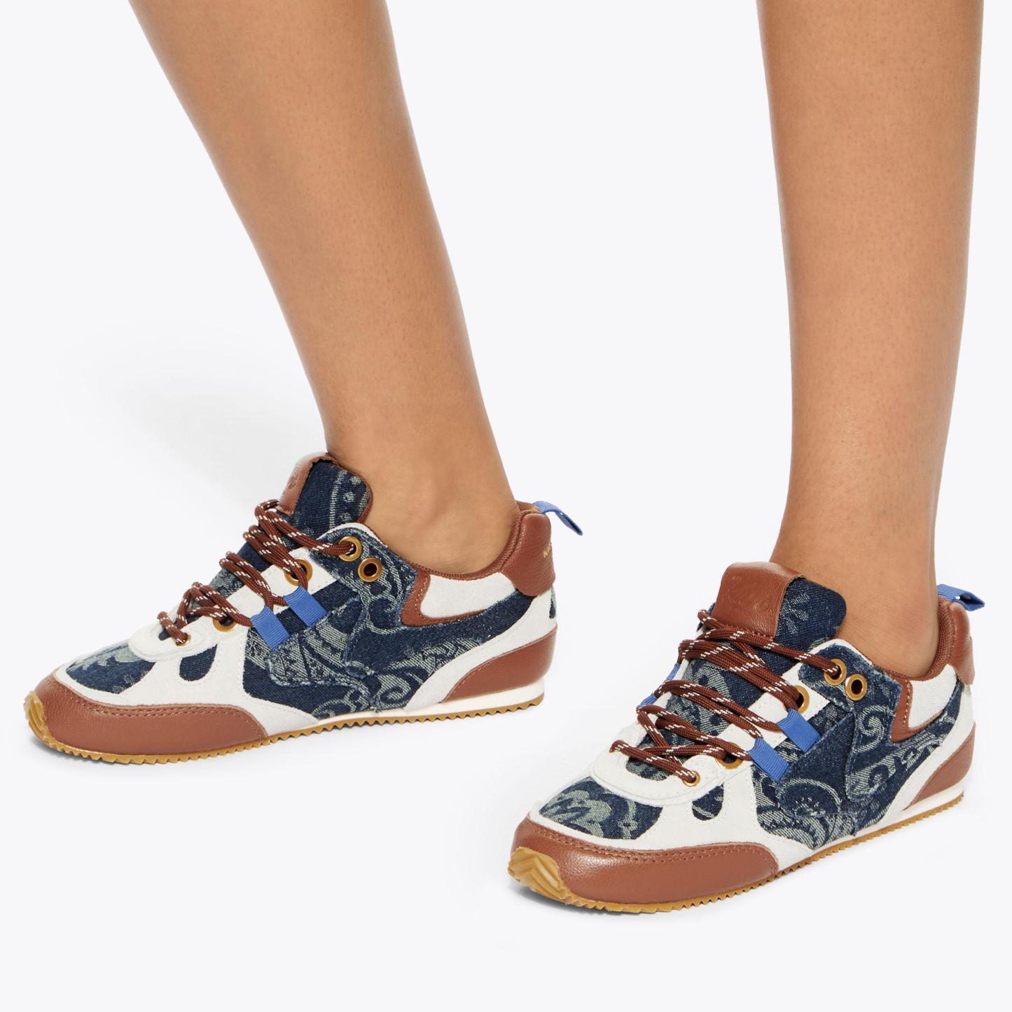 Kurt Geiger London Slim Runner Sneaker - Blue - view 2