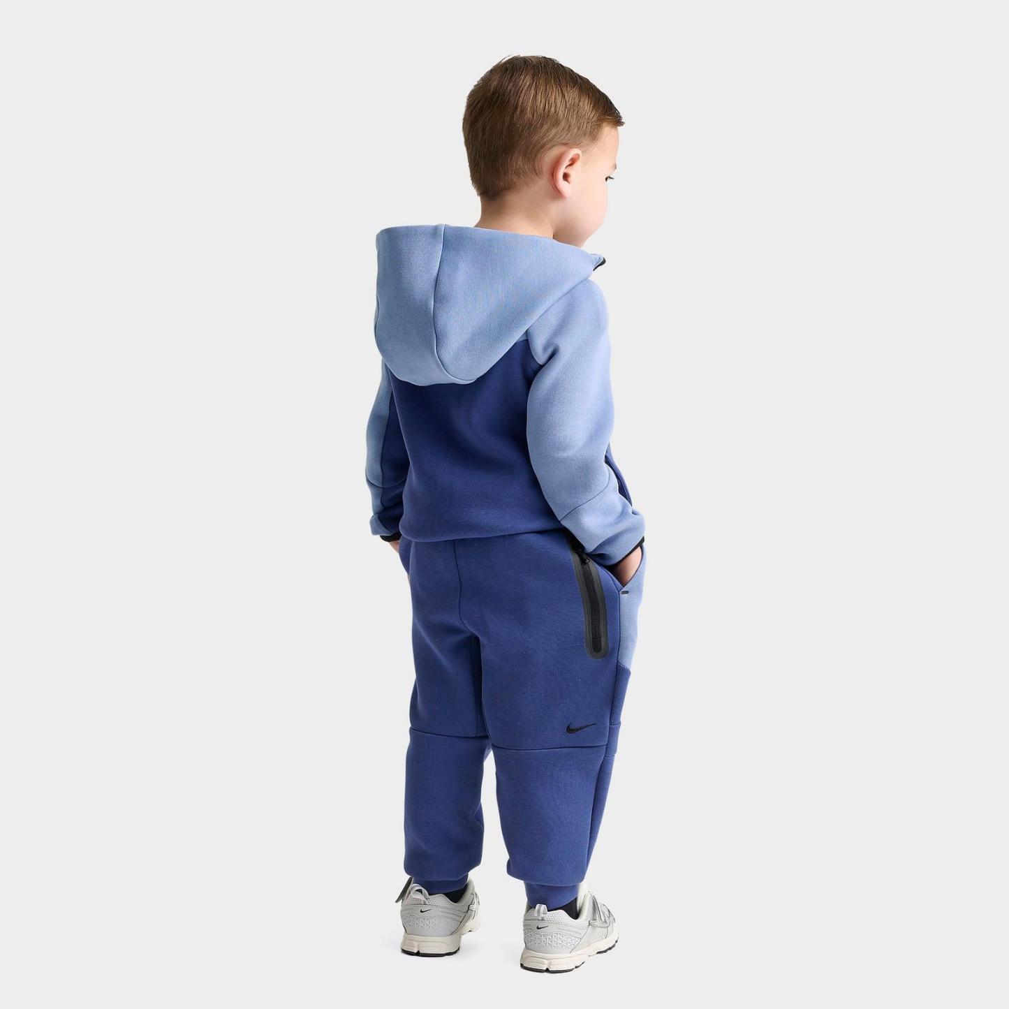 Kids' Toddler Nike Tech Fleece Full-Zip Set - Work Blue