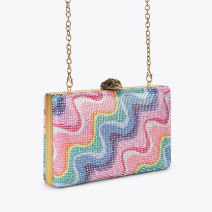 Kurt Geiger London Crystal Kensington Clutch - Multi Colored - view 3