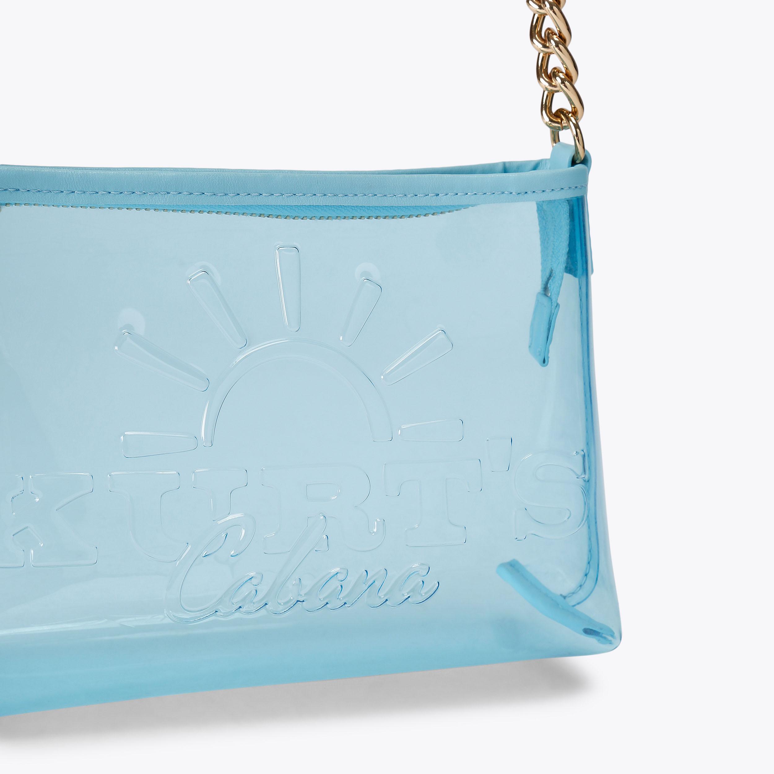 Kurt Geiger London Kurt's Cabana Small Pochette Bag - Blue - view 5