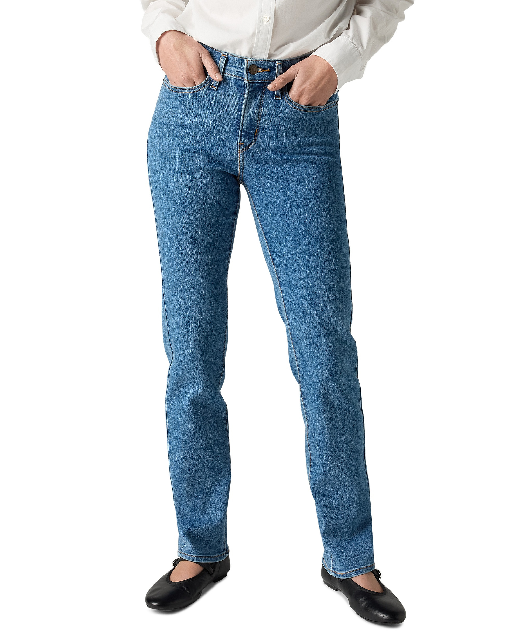 Levi's Women's 314 Shaping Slimming Straight Leg Mid-Rise Jeans - We Have Arrived