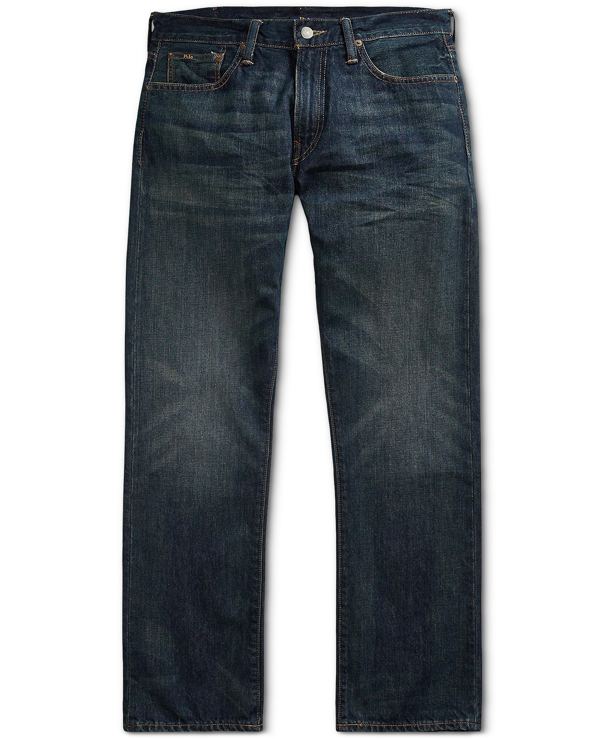 Polo Ralph Lauren Men's Hampton Relaxed Straight Jeans - Lightweight Morris Blue