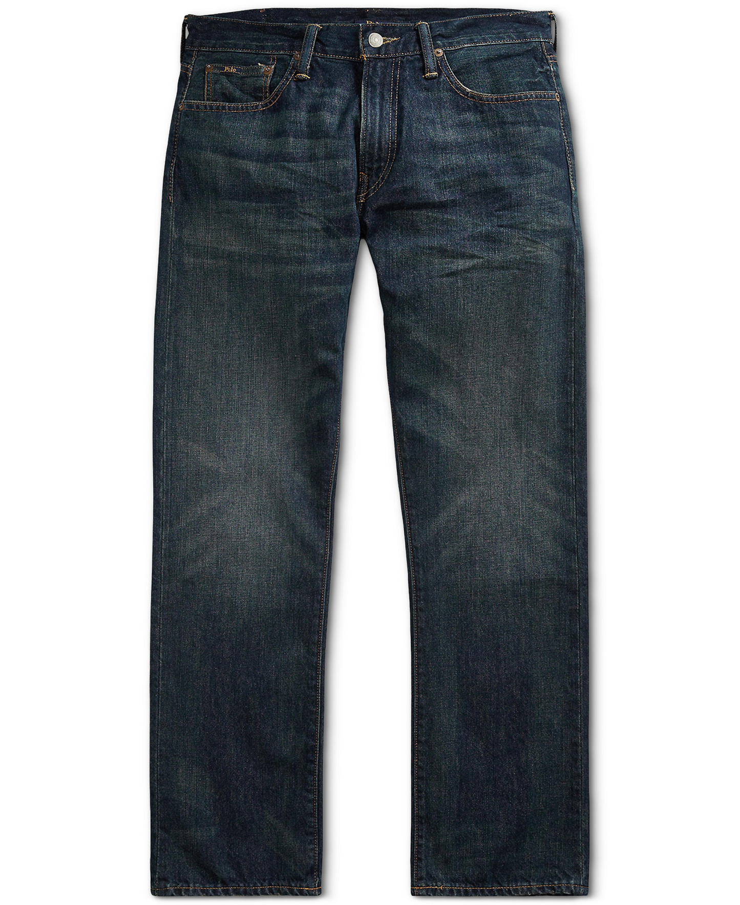 Polo Ralph Lauren Men's Hampton Relaxed Straight Jeans - Lightweight Morris Blue