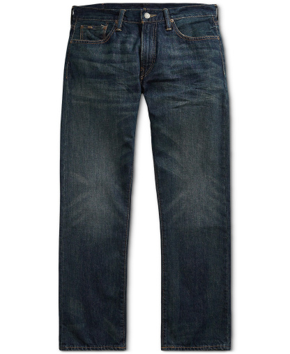 Polo Ralph Lauren Men's Hampton Relaxed Straight Jeans - Lightweight Morris Blue