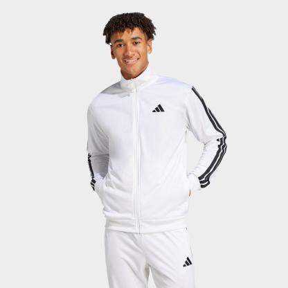 Men's adidas Dayready Full-Zip Track Jacket - White