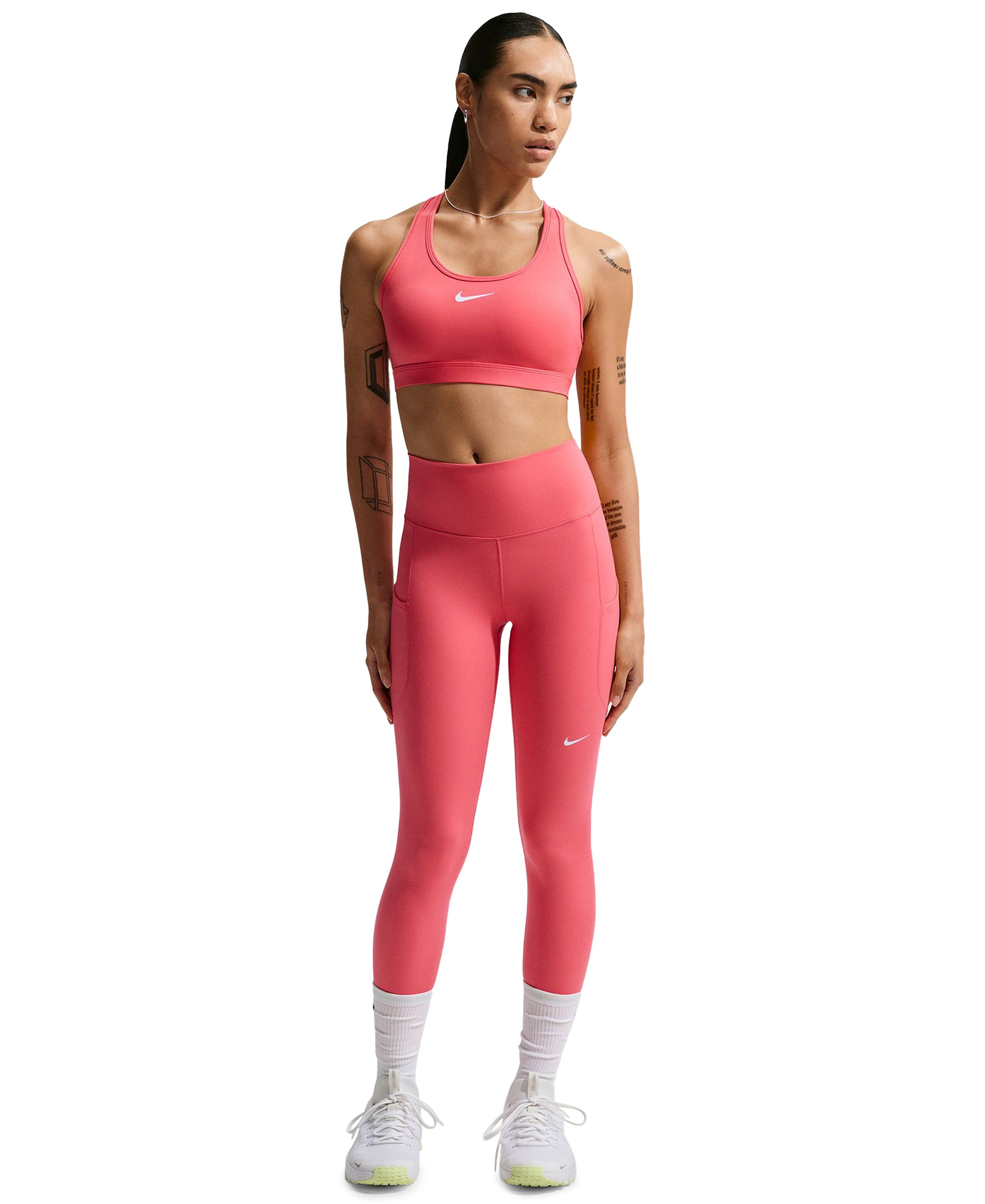 Nike Women's One High-Waist 7/8-Leggings - Work Blue/white