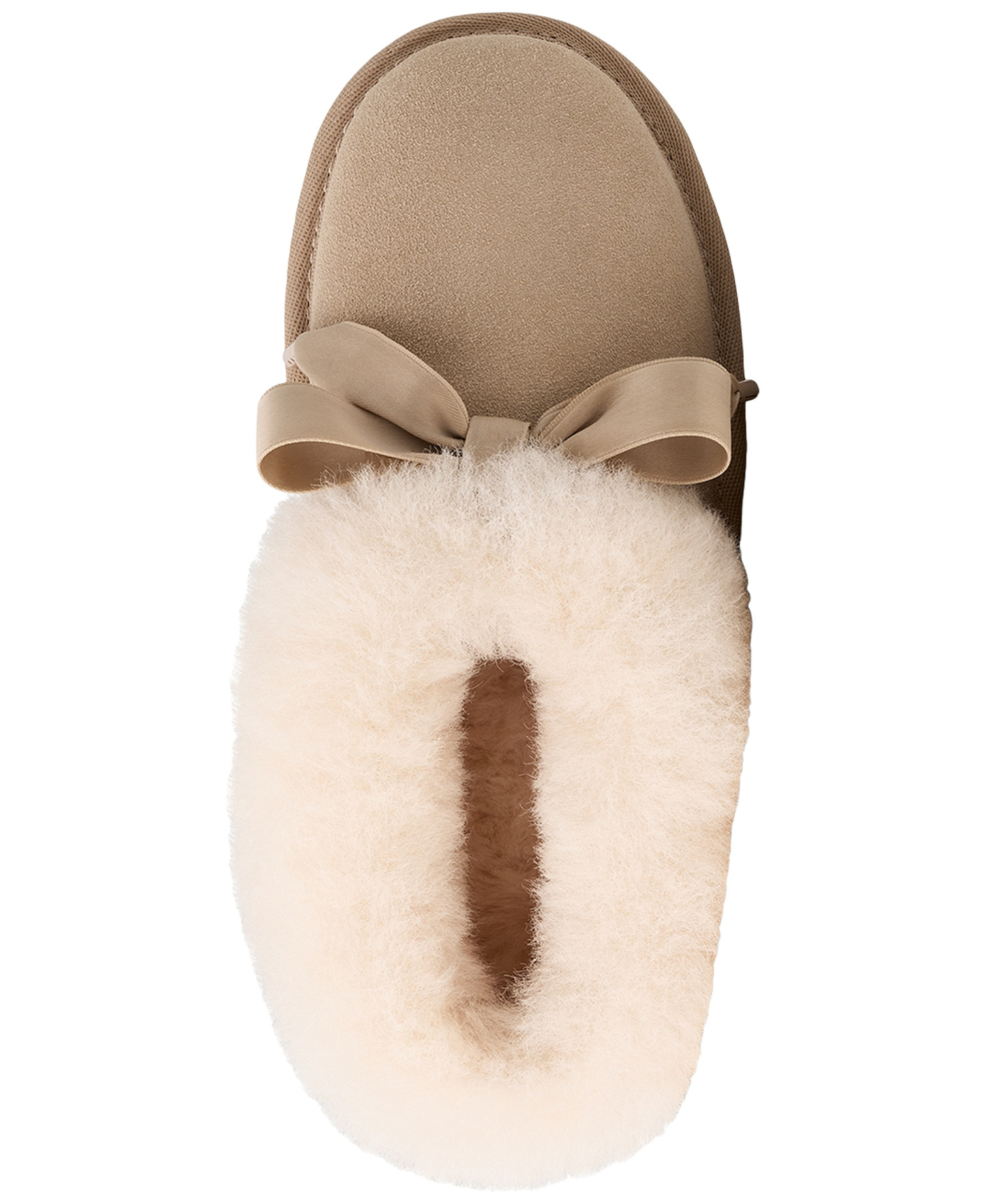 UGG® Kids' Bailey Bow Round Toe Slippers - Sand