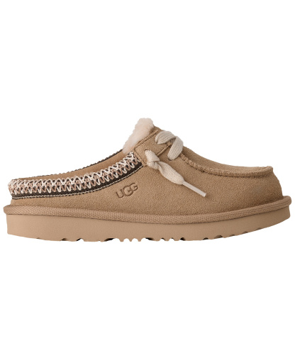 UGG® Kids' Tasman Mule Clog Round Toe Slipper - Sand