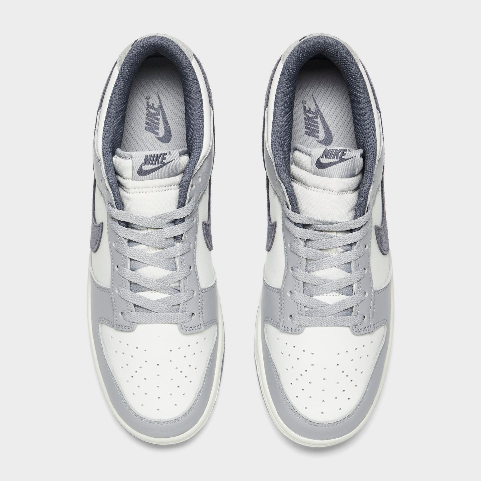 Nike Dunk Low Retro Premium SE Casual Shoes (Men's Sizing) - White/Light Carbon/Platinum Tint