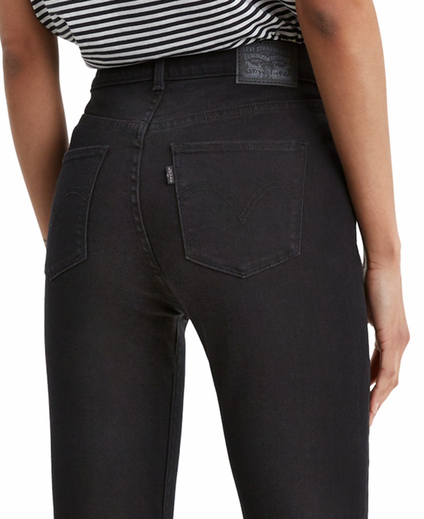 Levi's Women's Casual Classic Mid Rise Bootcut Jeans - Soft Black