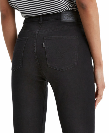 Levi's Women's Casual Classic Mid Rise Bootcut Jeans - Soft Black