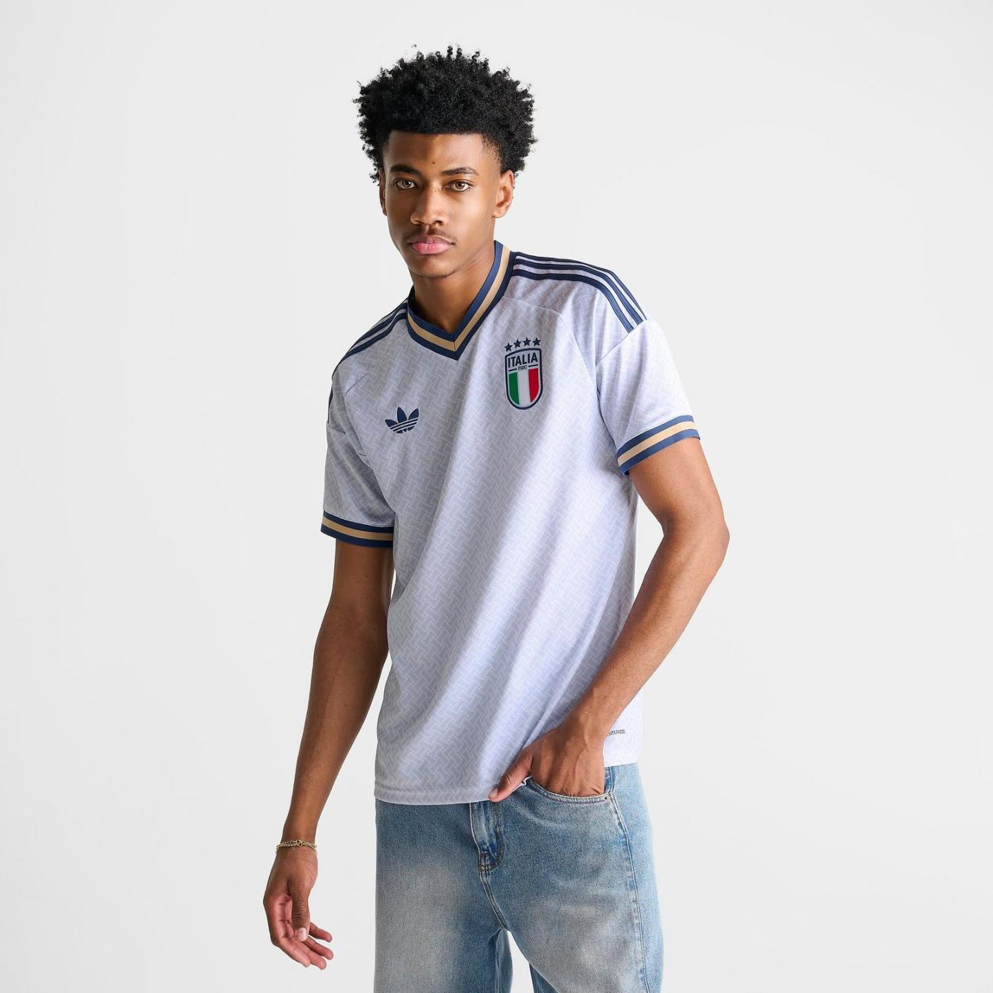 Men's adidas Italy 2026 Away Replica Soccer Jersey - Aero Blue - view 3