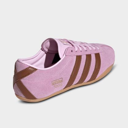 Women's adidas Originals Tokyo Casual Shoes - Part 1 - Orchid Fusion/Dusky Bronze/Gum - Back view