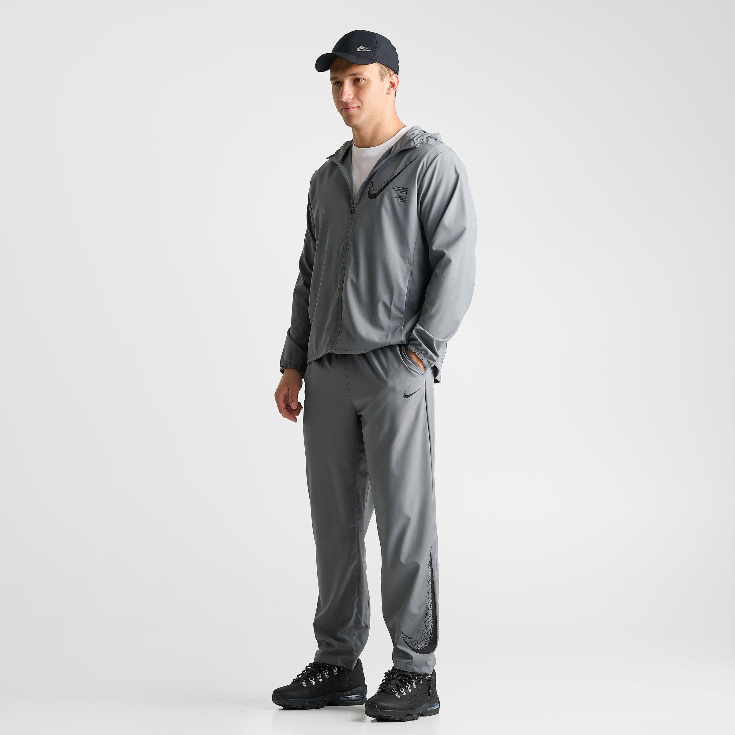 Men's Nithtke Dri-FIT Form Graphic Track Pants - Smoke Grey