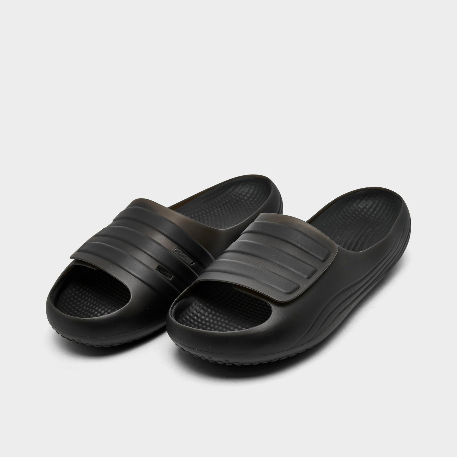 Men's adidas Originals adislide Slide Sandals - Core Black/Core Black/Core Black - view 2