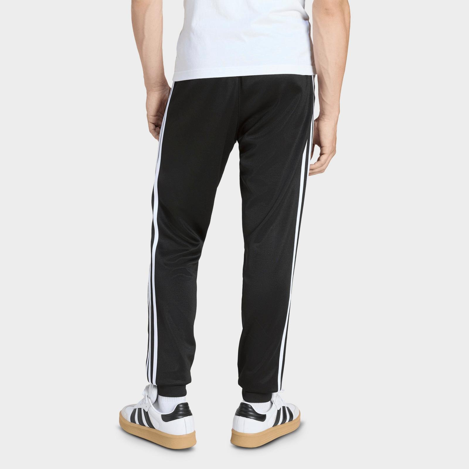 Men's adidas Originals SST Track Pants - Black - view 3