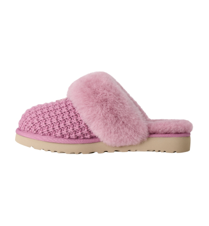UGG® Women's Cozy Faux-Shearling Round Toe Slippers - Dusty Orchid