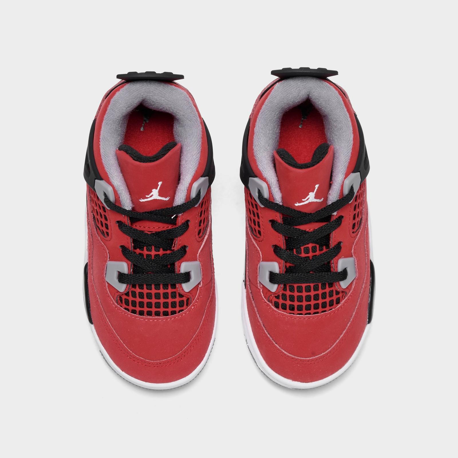Kids' Toddler Air Jordan Retro 4 Basketball Shoes - Sweet Beet/Desert Pink/Off Noir/Chalk - view 5