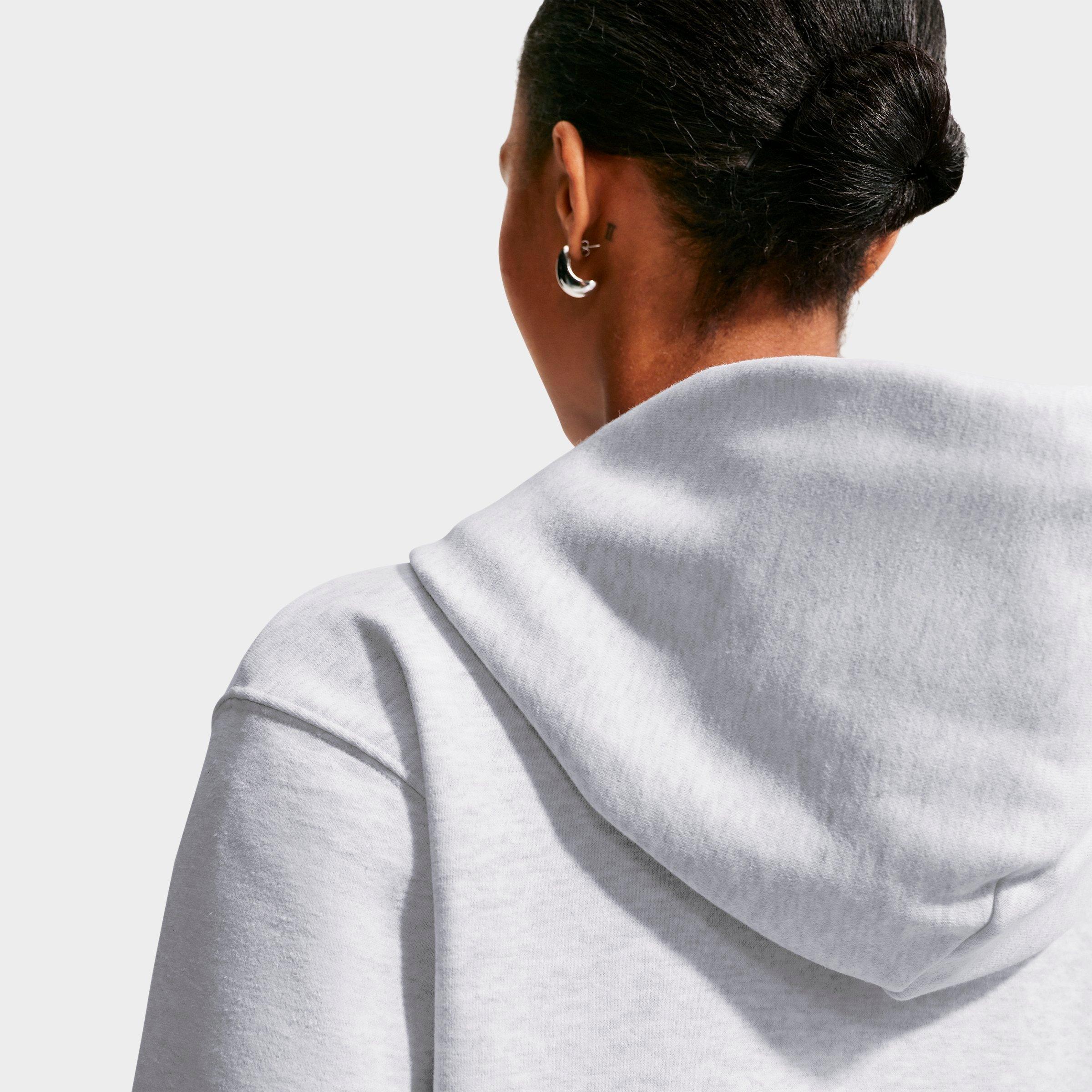 Women's Nithtke Studio Fleece Medium-Weight Full-Zip Hoodie - Birch Heather/Black