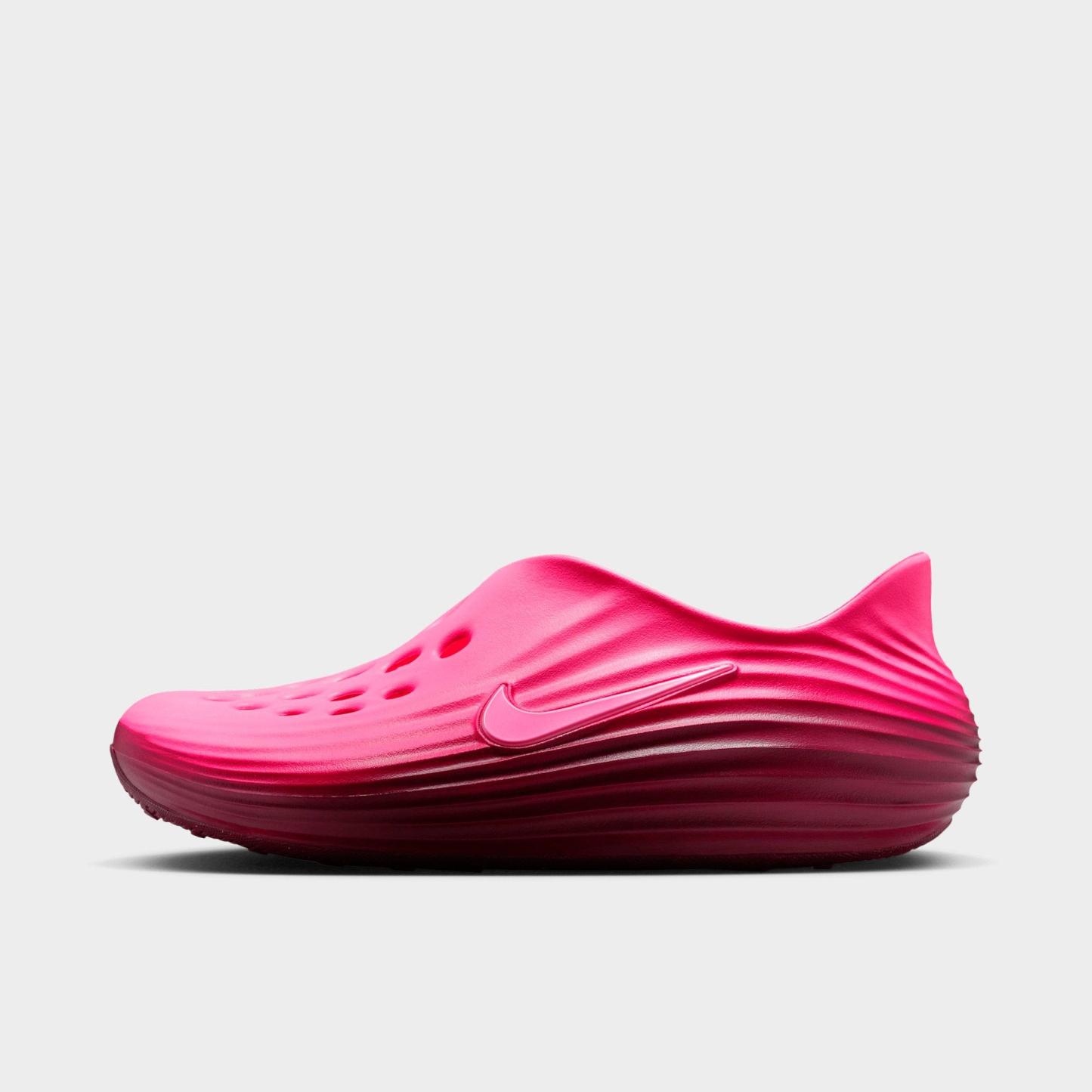Women's Nithtke ReactX Rejuven8 Casual Shoes - Part 1 - Pink Spell/Bordeaux/Pink Spell - Left shoe facing left. Outside of the shoe.