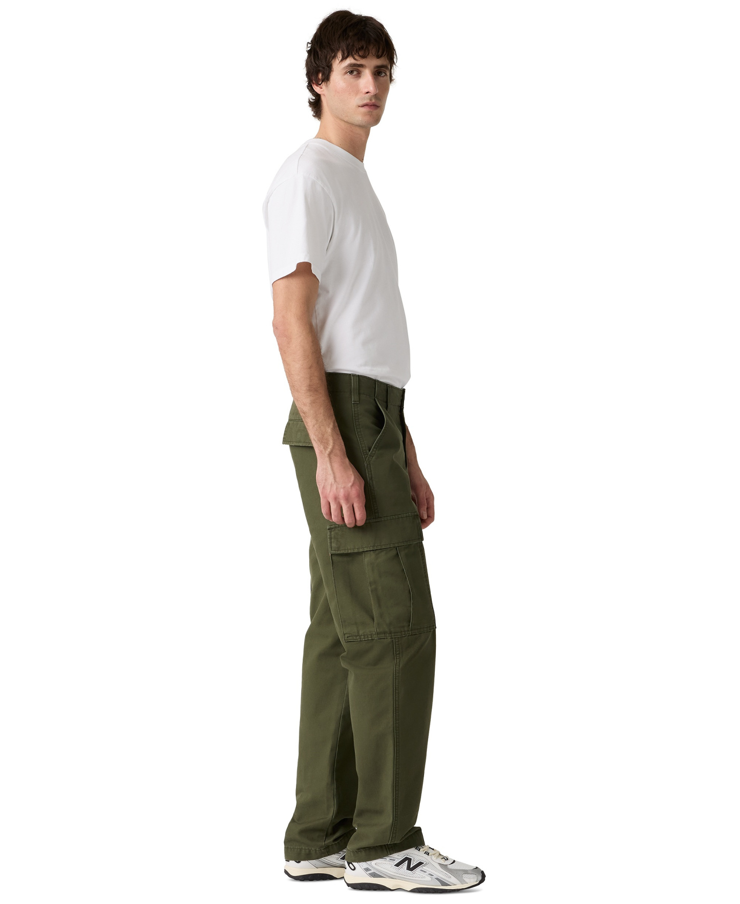 Levi's Men's XX Chino Straight Cargo Pants - Forest Night