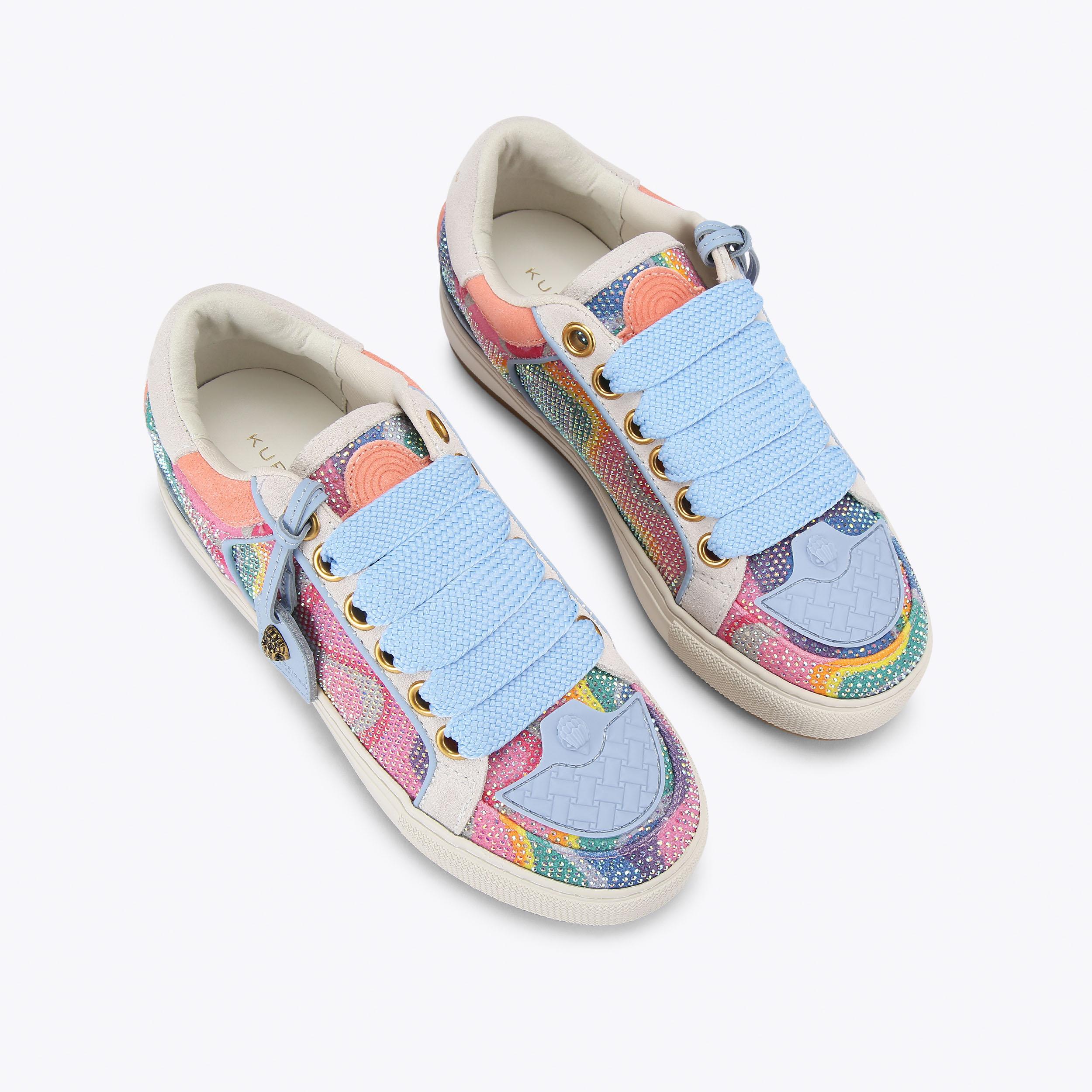 Kurt Geiger London Southbank Tag Sneaker - Multi Colored - view 3