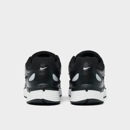 Men's Nithtke P-6000 Casual Shoes - Part 3 - Black/White/Metallic Silver/Black - Back view