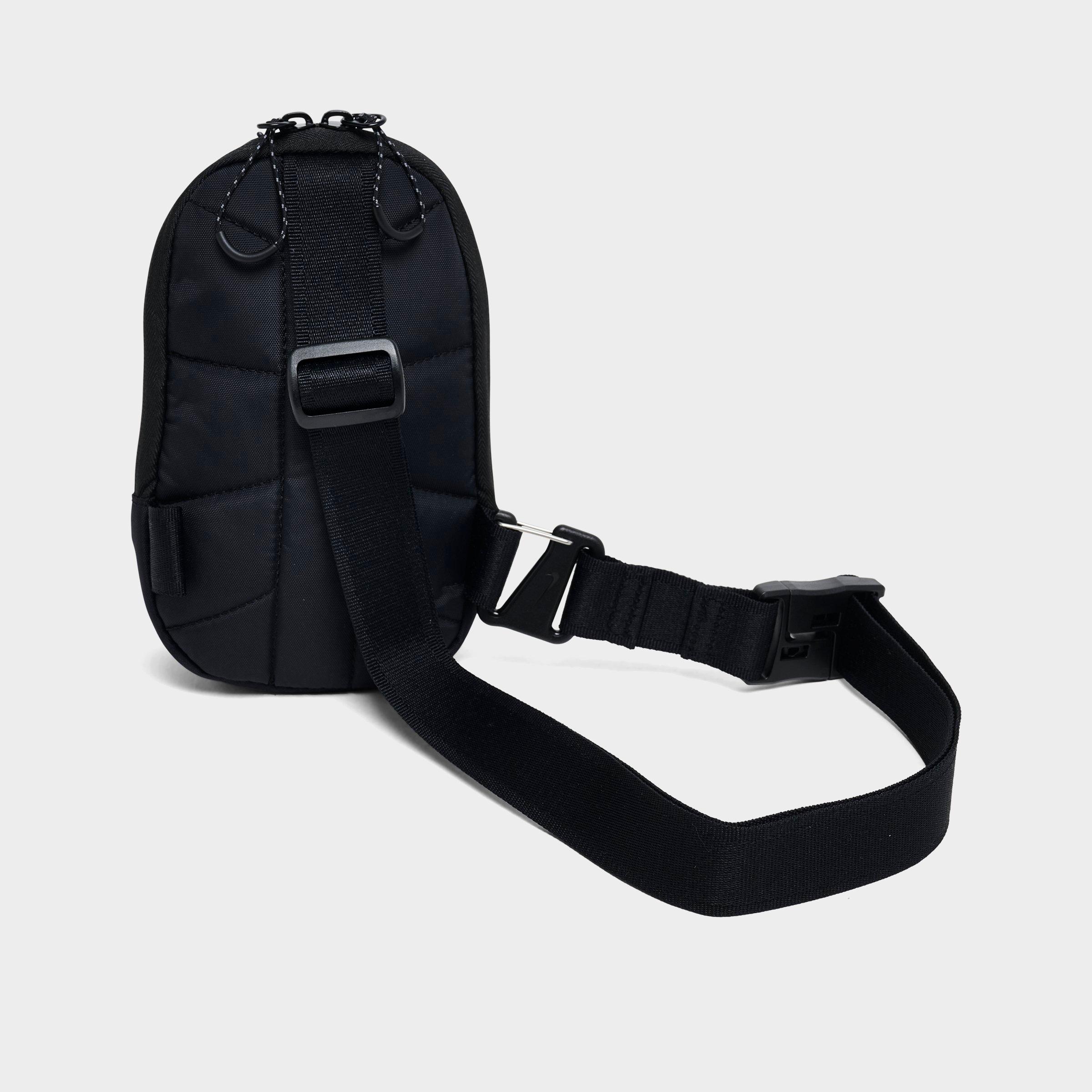 Nithtke Commute Tech Crossbody Bag (1L) - Black/Black/Reflective Silver