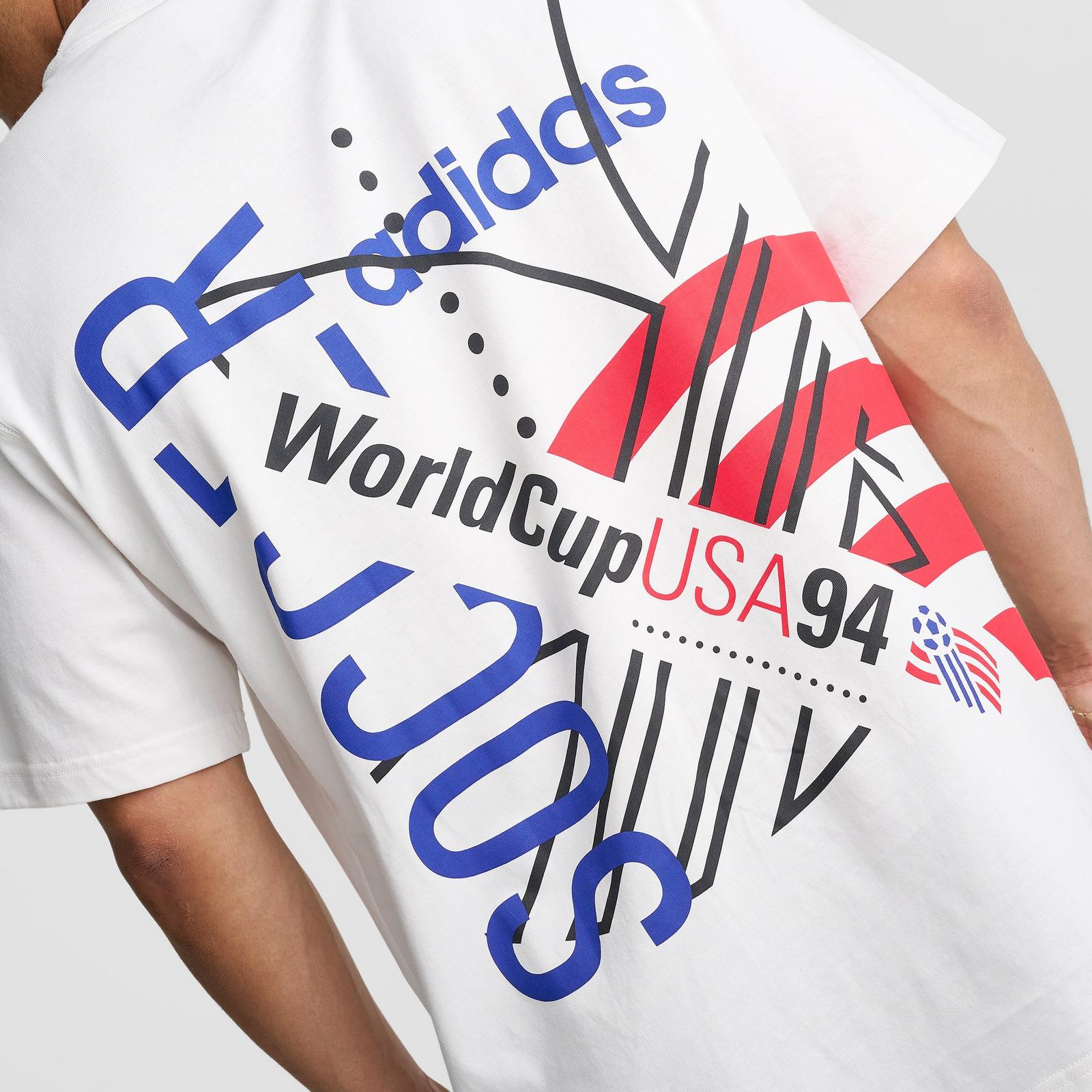 Men's adidas FIFA World Cup USA 94 Graphic T-Shirt - Cloud White - view 5