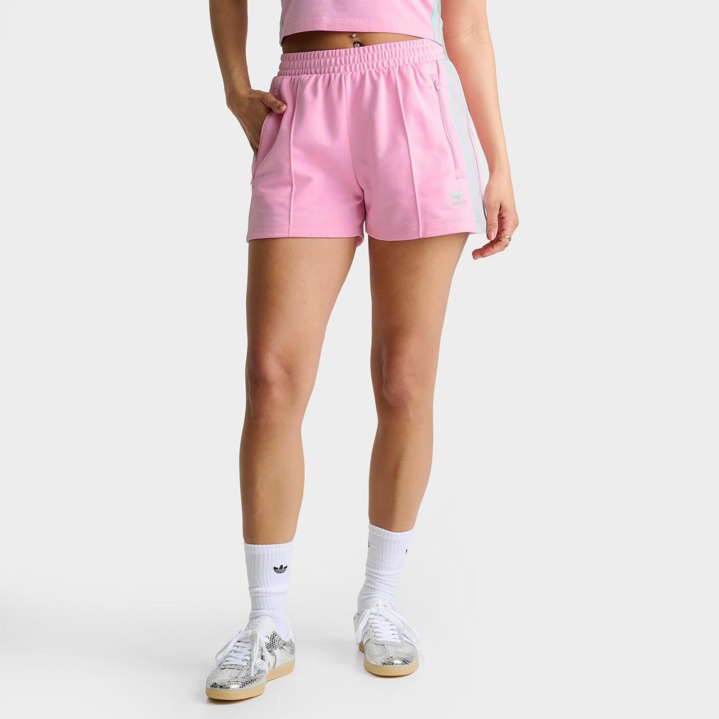Women's adidas Originals Classic Shorts - True Pink/Clear Mint - view 1