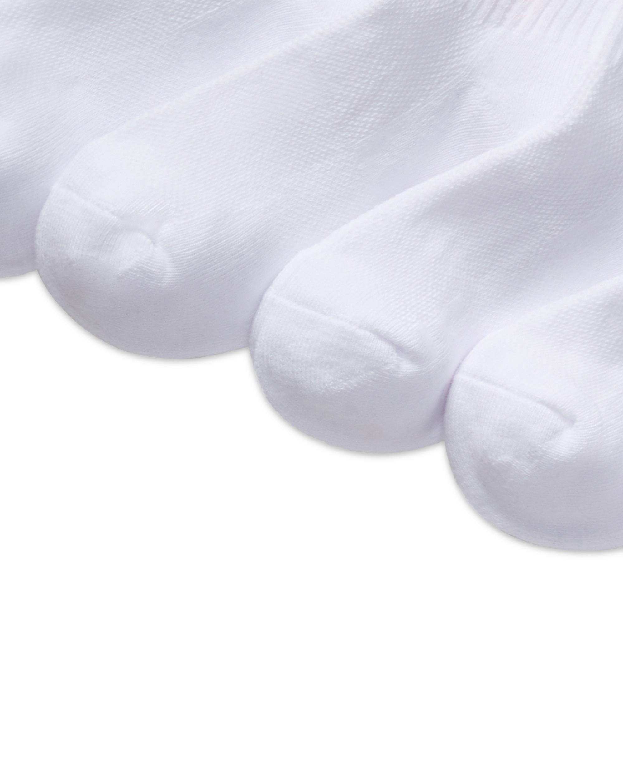 Polo Ralph Lauren Girls' 4-11 Sport Quarter Socks, 6-Pack - White