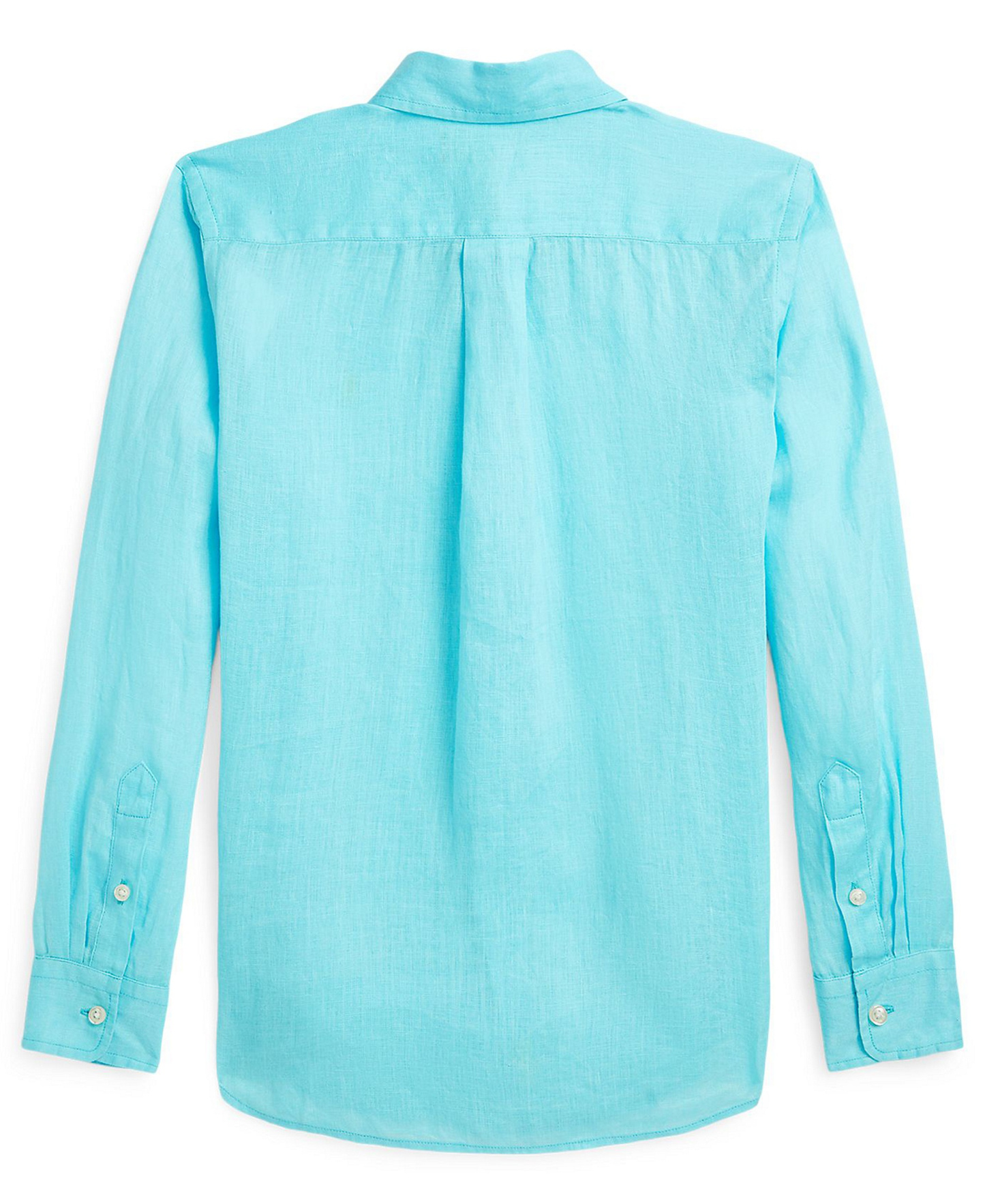 Polo Ralph Lauren Boys' 8-20 Linen Shirt - Hammond Blue