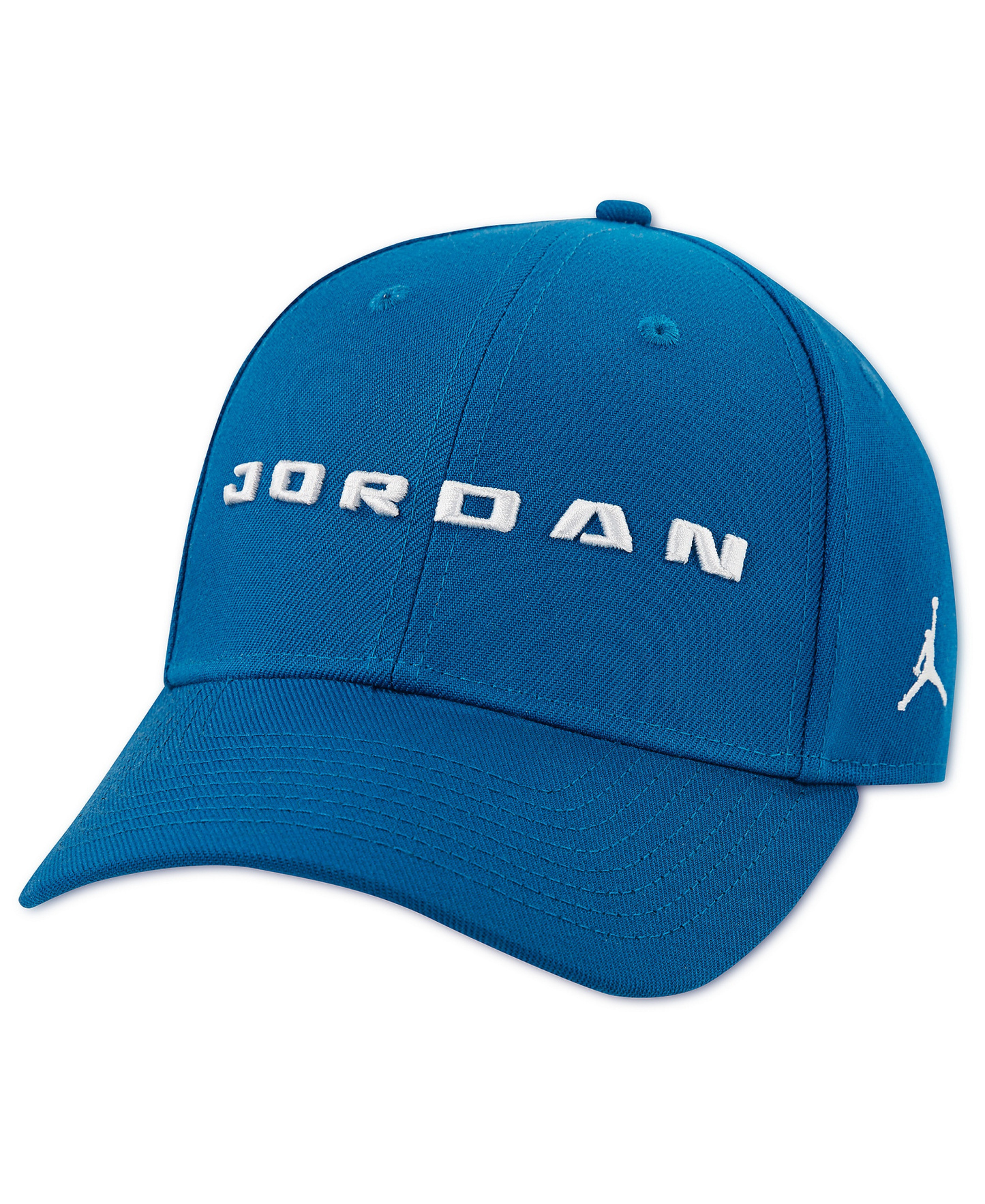 Jordan Boys' 8-20 Structured Strap Back Cap - Blue