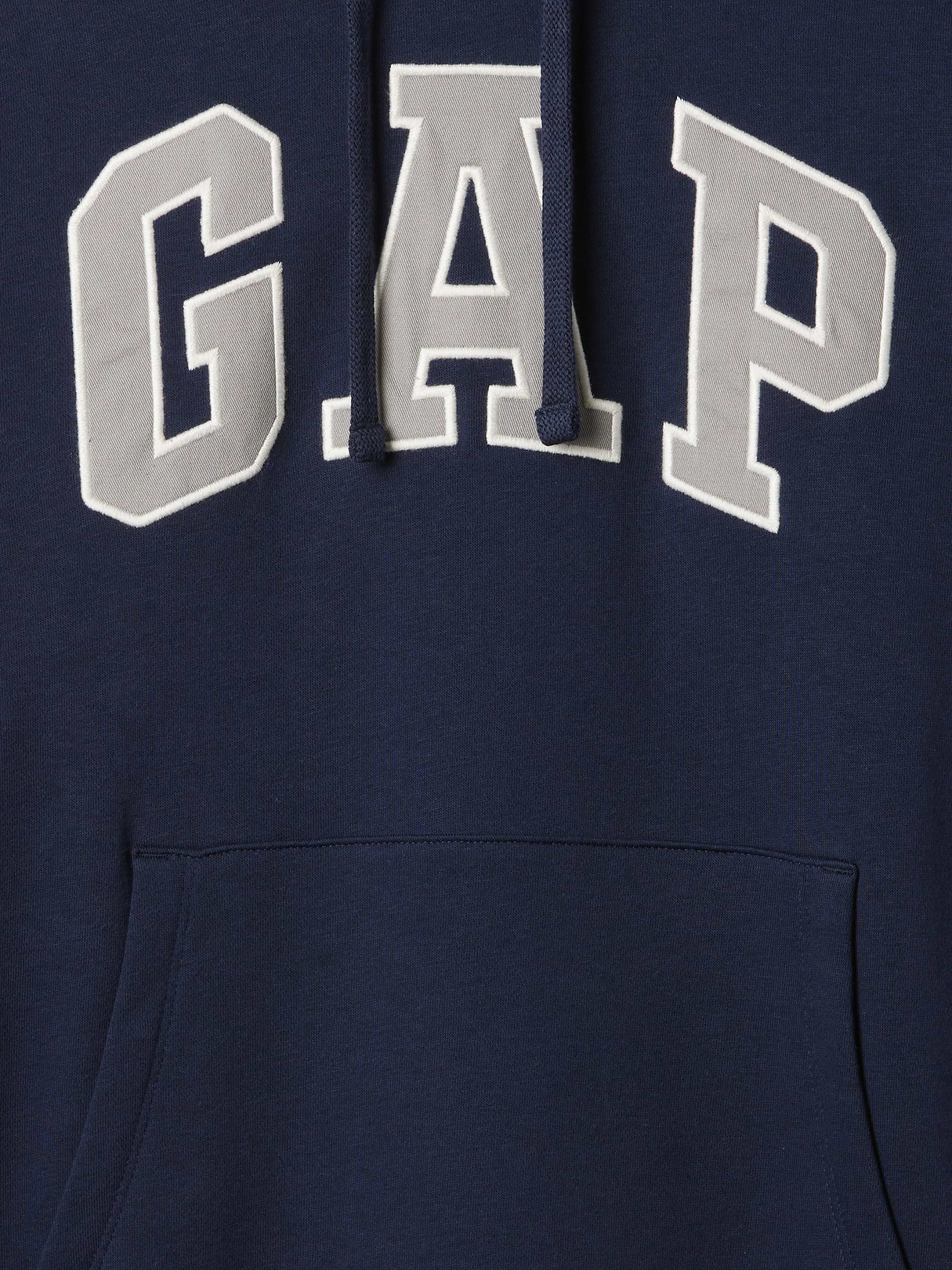 Adult VintageSoft Arch Logo Hoodie - Tapestry navy blue