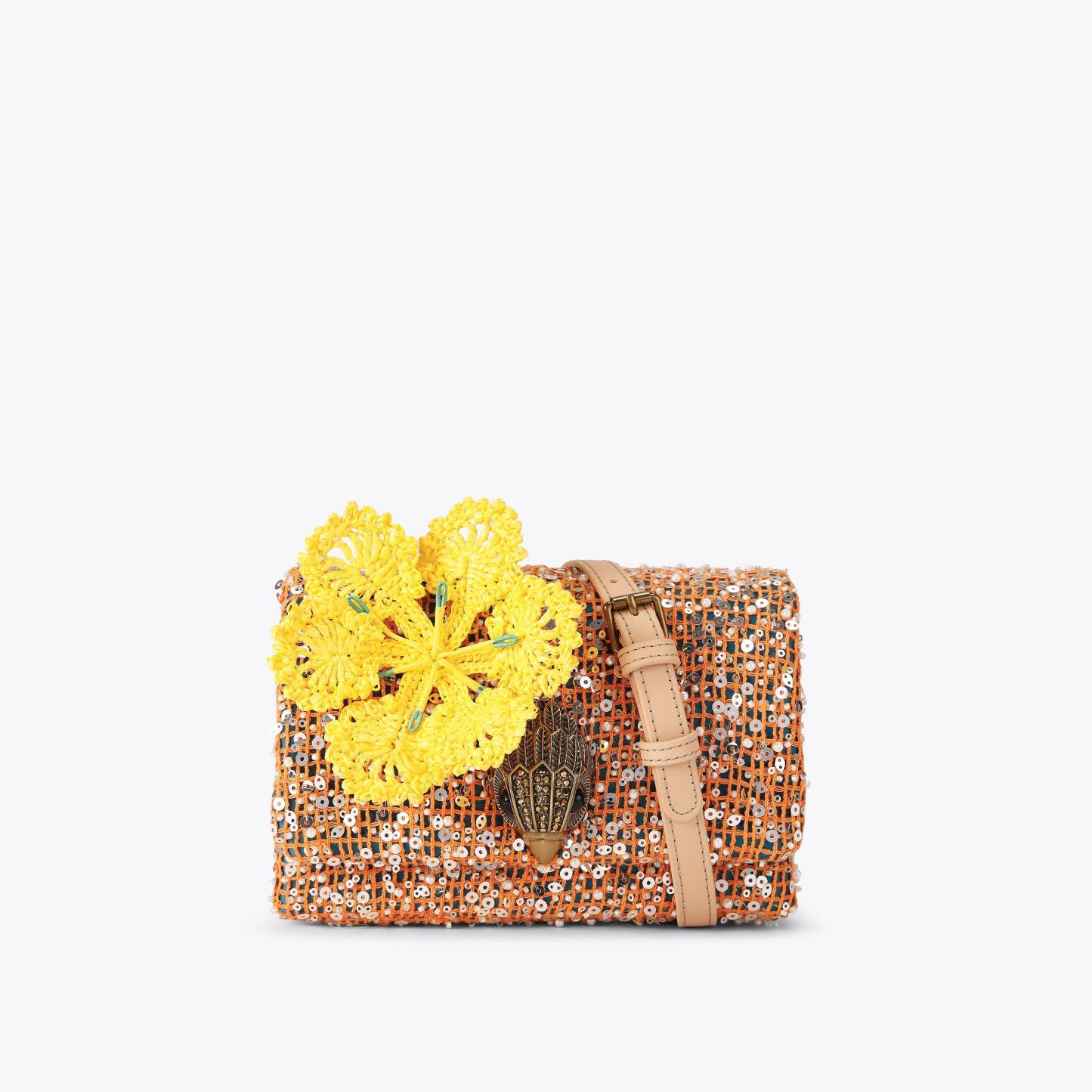 Kurt Geiger London Kurt's Cabana Mini Kensington Flap Bag - Multi Colored