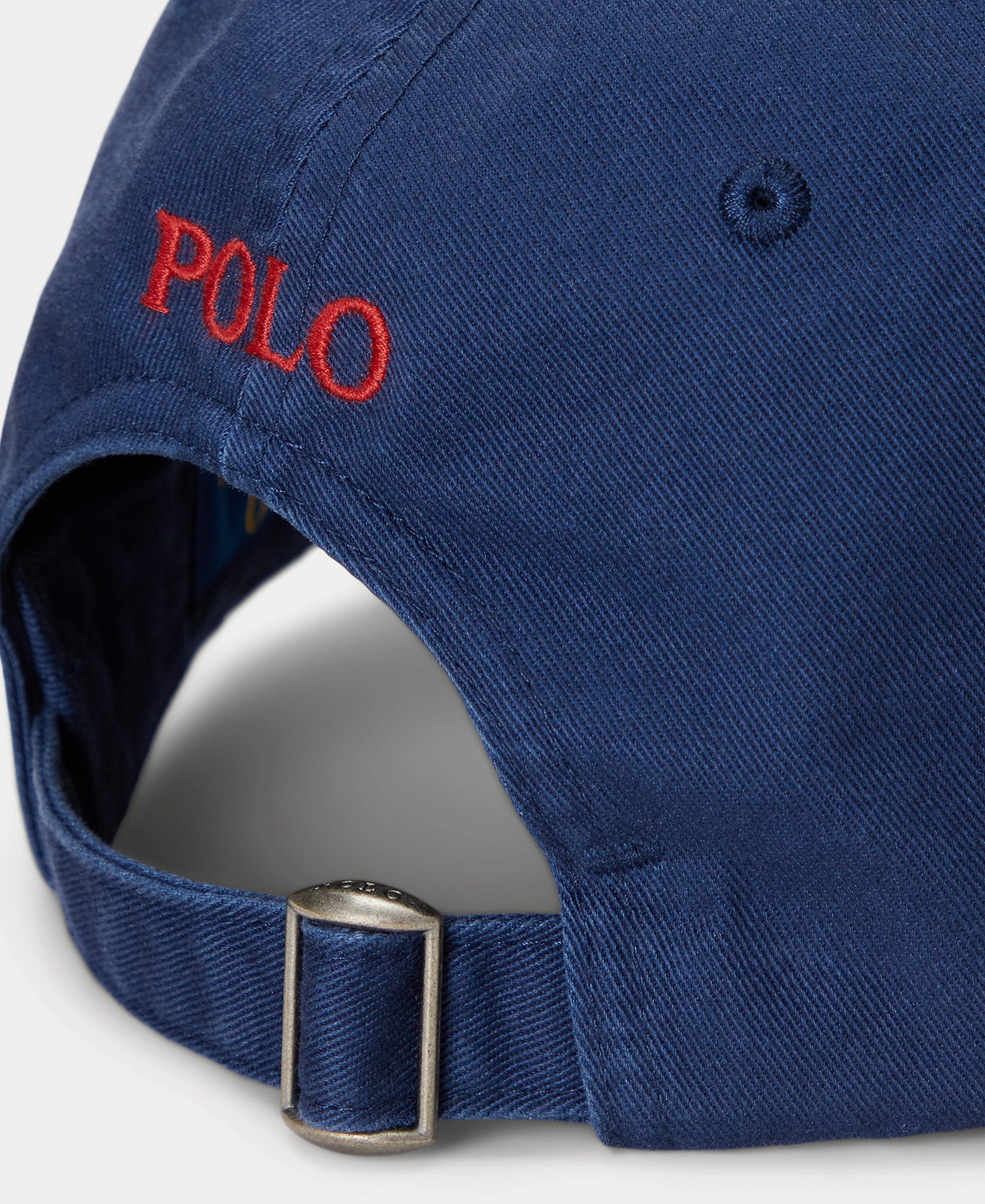 Polo Ralph Lauren Women's The Iconic Cotton Chino Ball Cap - Newport Navy/Red