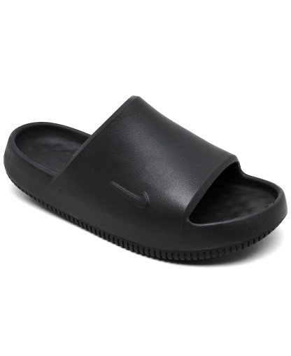 Nike Big Kids Calm 2.0 Slide Sandals from Finish Line - Black