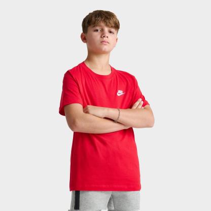 Big Kids' Nike Sportswear T-Shirt - University Red