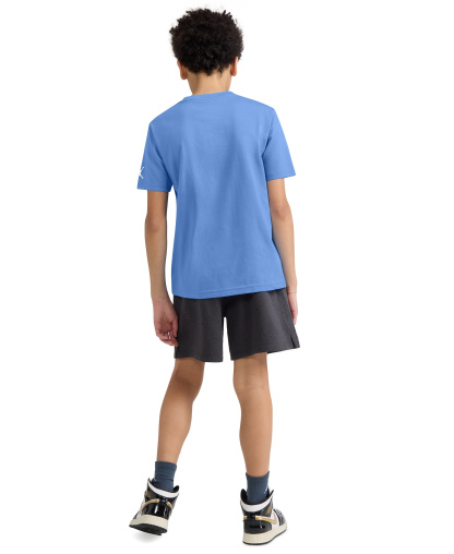 Jordan Boys' 8-20 Plane Window Short-Sleeve T-Shirt - University Blue