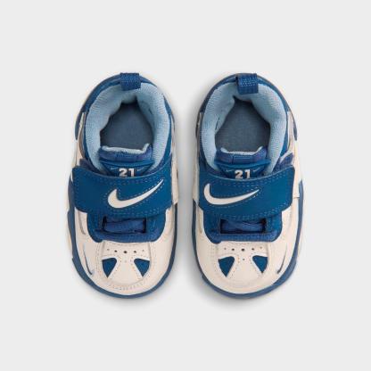 Kids' Toddler Nithtke Diamond Turf 2 Casual Shoes - Sail/Mystic Navy/Blue Grey/Metallic Gold - Top view