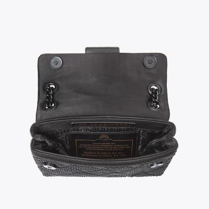Kurt Geiger London Mini Crystal Kensington Bag - Black - view 5