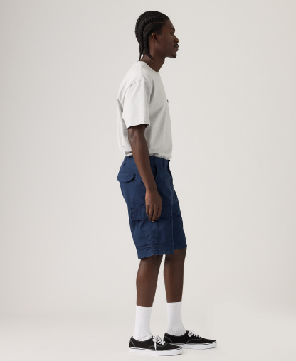 Levi's Men's Carrier 9.5" Cargo Shorts - Dress Blues