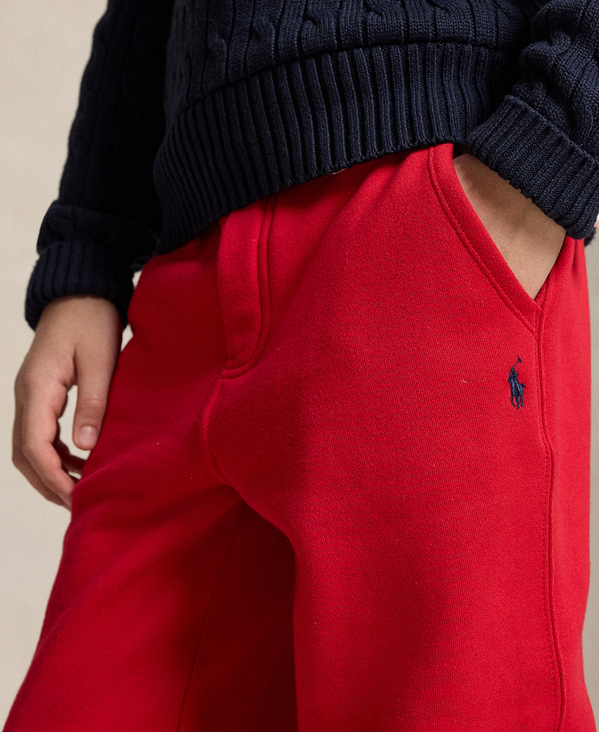 Polo Ralph Lauren Boys' 8-20 Cotton Fleece Drawstring Joggers - RL2000 Red