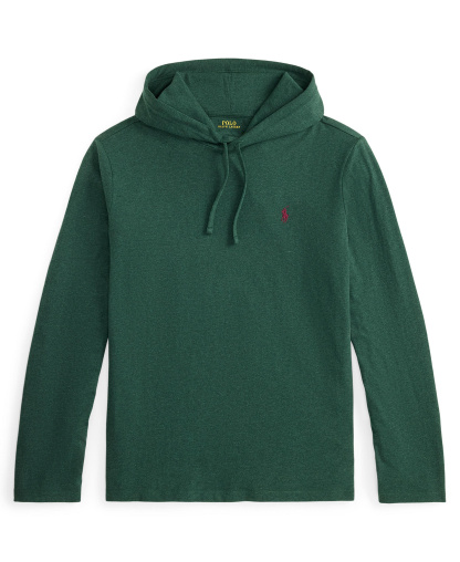 Polo Ralph Lauren Men's Hooded Jersey - Scotch Pine Heather/C3935