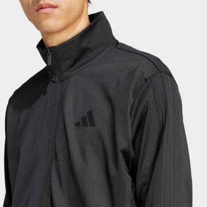 Men's adidas Dayready Full-Zip Track Jacket - Black/Black